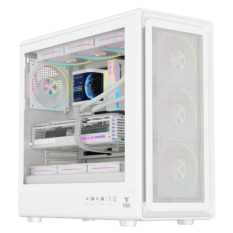 CASE GAMING TOWER MESHCORE 36W - NO ALIMENTATORE …