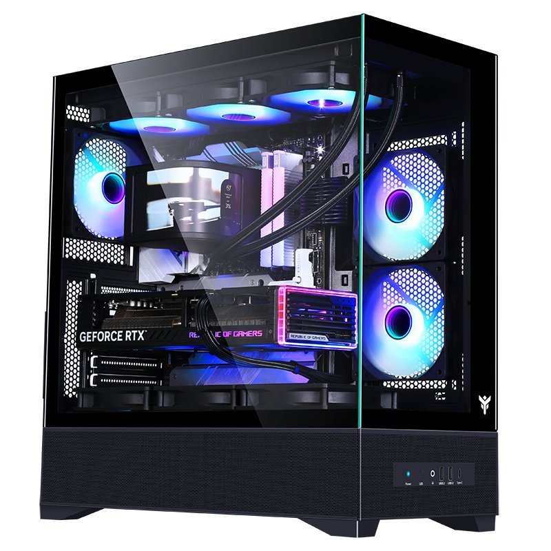 CASE GAMING TOWER SHOWBUI 37B - NO ALIMENTATORE …