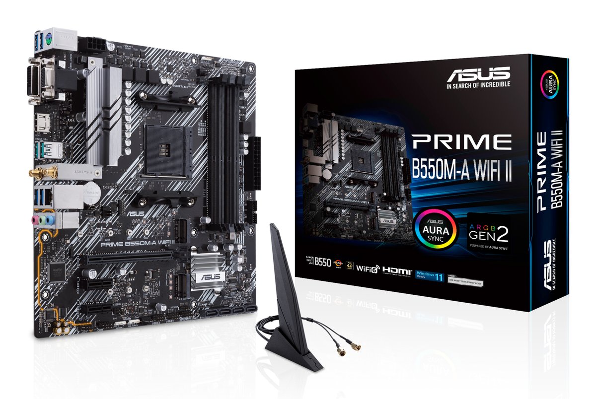 ASUS PRIME B550M-A WIFI II - Scheda madre …