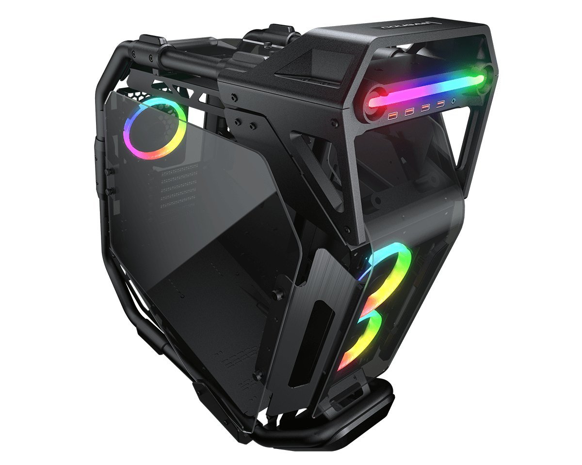 Cougar Cratus, Mid-Tower, Case Cabinet, Vetro Temperato, ARGB …