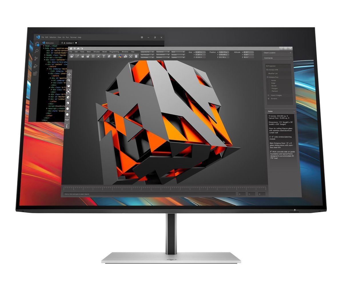 HP Series 7 Pro 24 inch WUXGA Monitor …