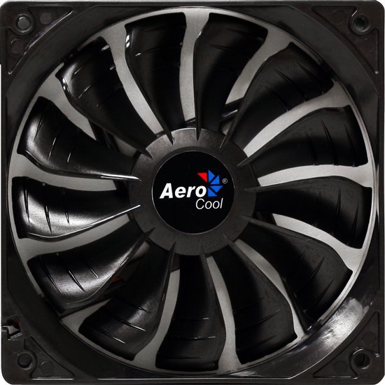 Aerocool Air Force Black Edition Fan - 140mm