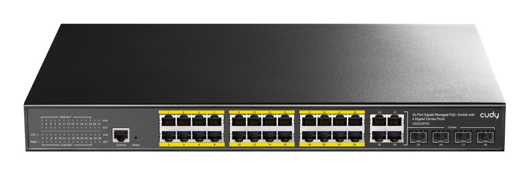 Cudy GS2028PS4 Switch Gigabit Gestito ad Alte Prestazioni …