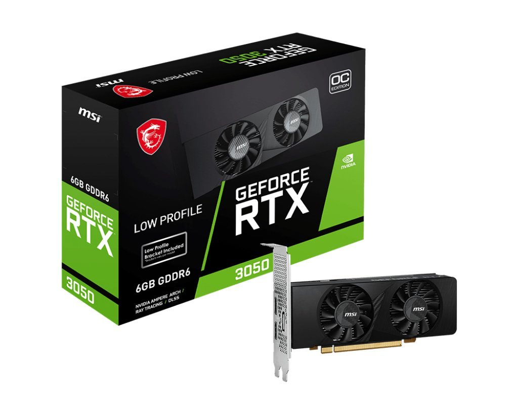 VGA MSI RTX 3050 LP 6G OC OC …