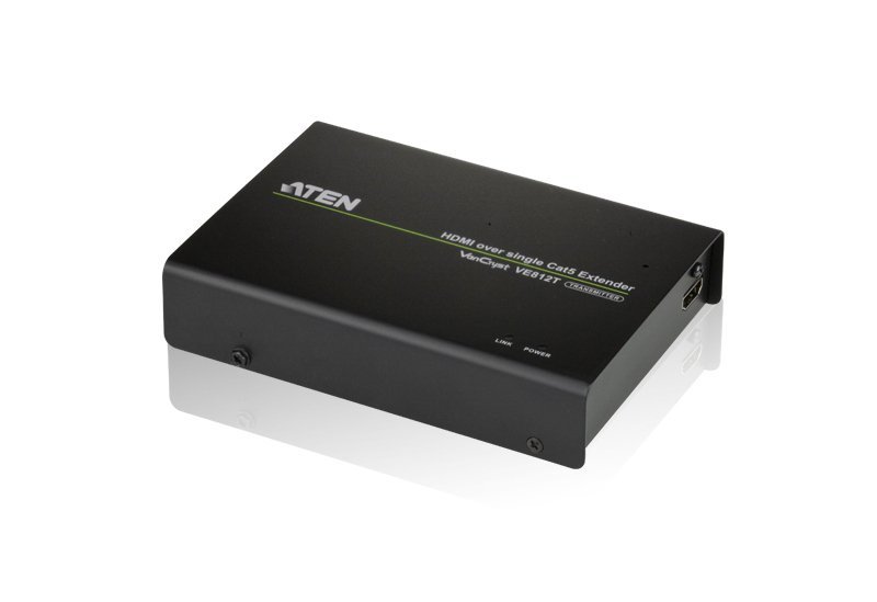 ATEN VE812T Trasmettitore e ricevitore AV Nero