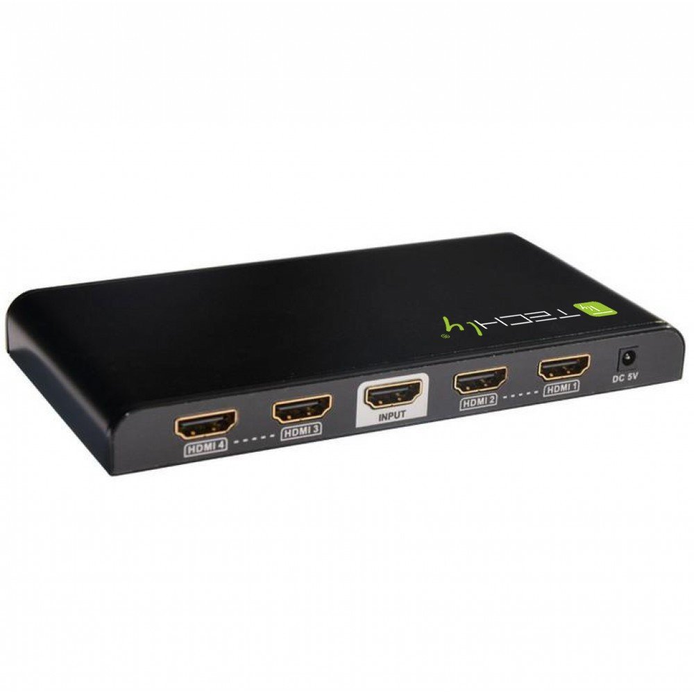 Techly IDATA HDMI-4K4 Splitter HDMI 1.4 4K@30Hz 1x4 …