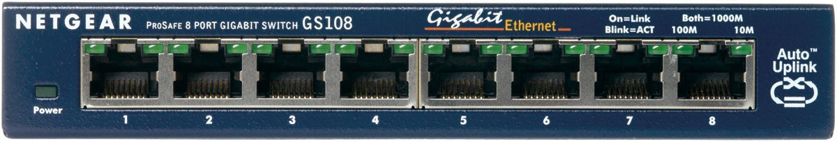 NETGEAR ProSafe 8-Port Gigabit Desktop Switch Non gestito …