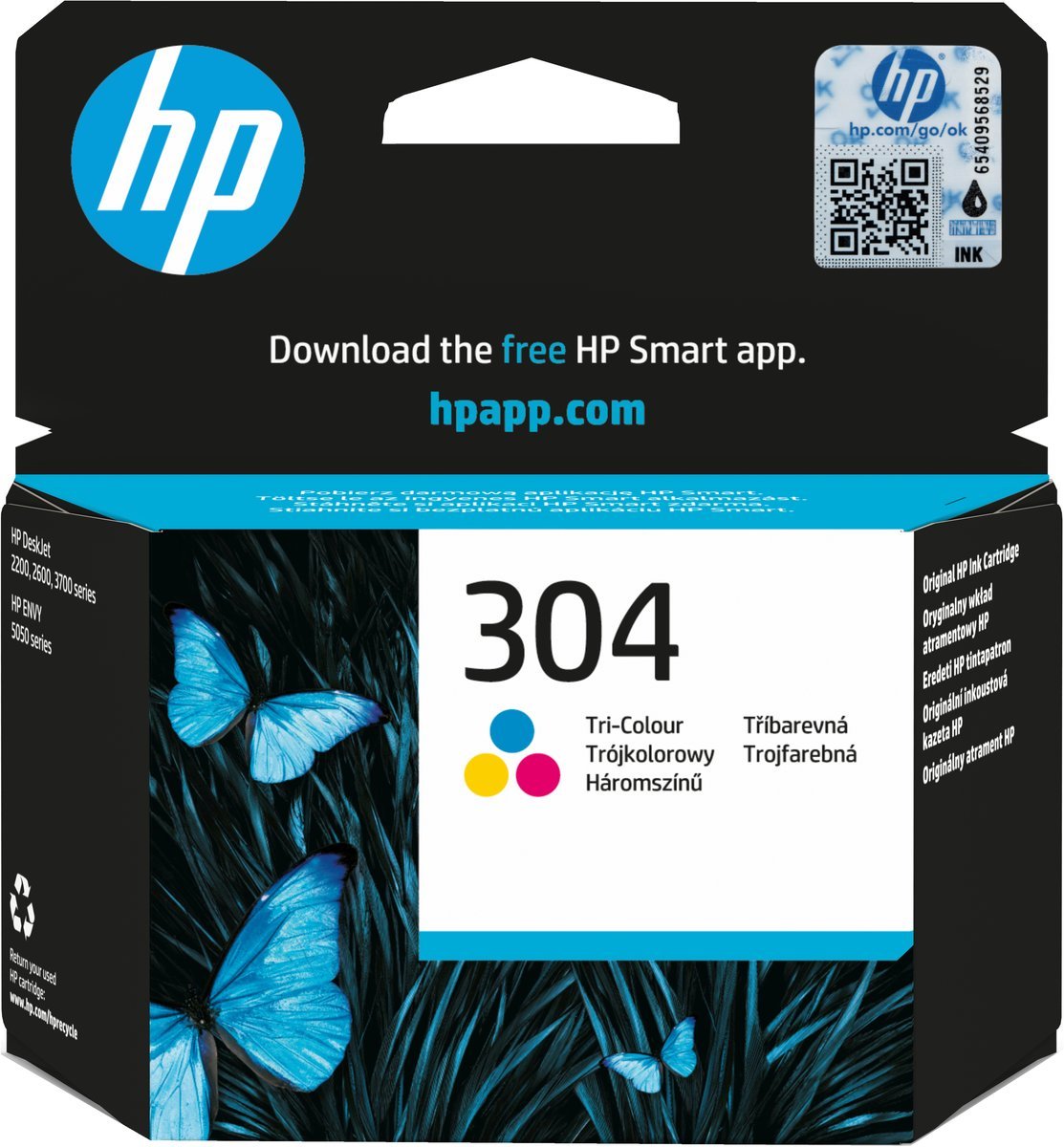 HP CARTUCCIA INK N.304 TRICROMIA