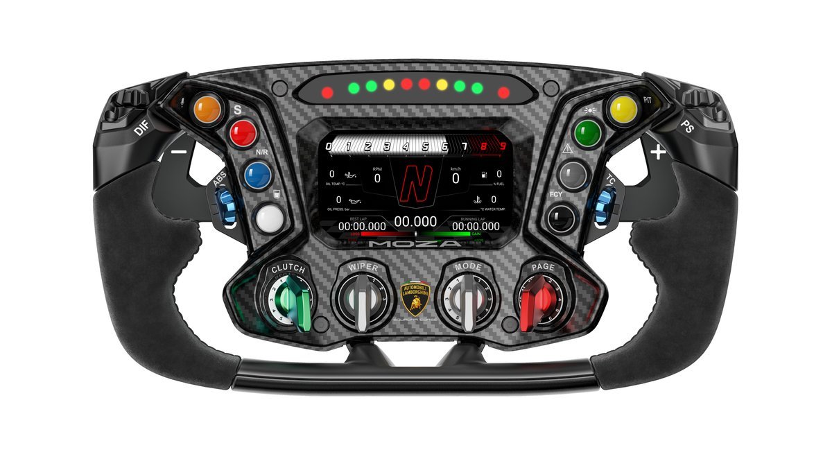 MOZA x Automobili Lamborghini ESSENZA SCV12 Volante Racing