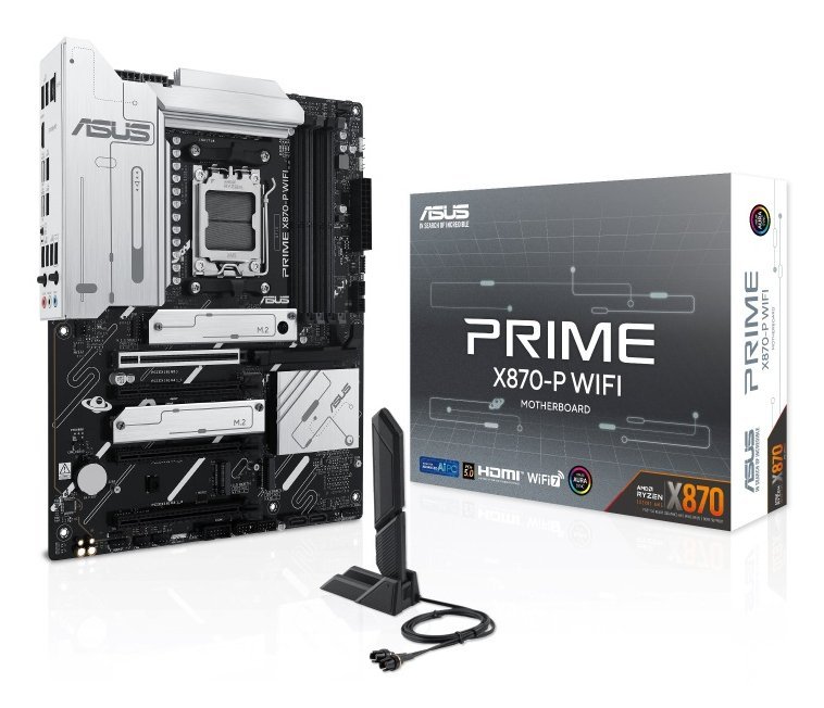 ASUS Prime X870-P WIFI AMD X870 Socket AM5 …