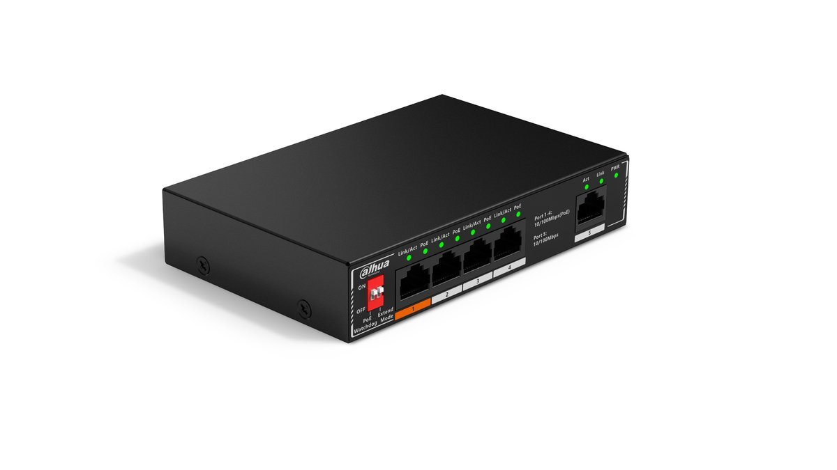 Dahua SF1005P Switch desktop da 5 porte non …