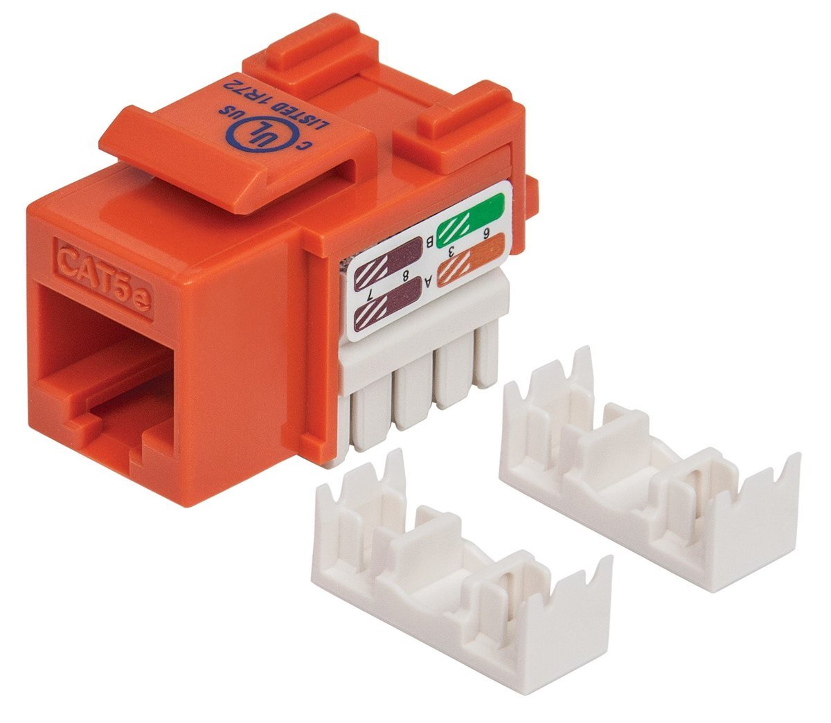 Intellinet 210577 Modulo keystone C5 UTP arancione