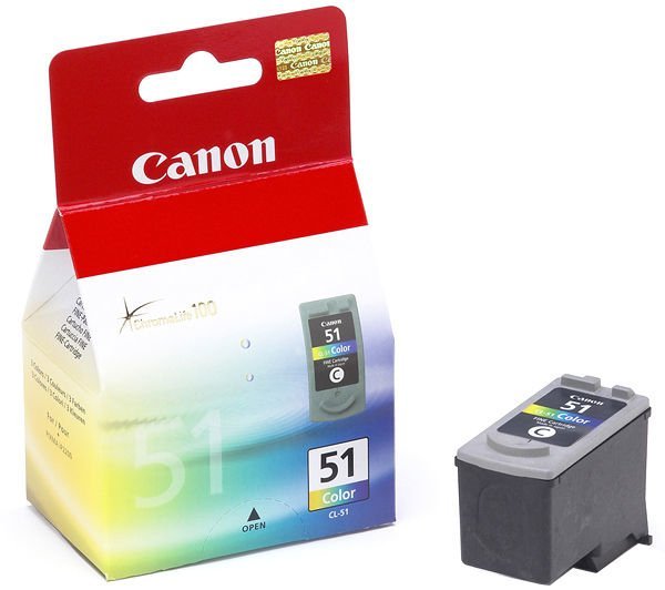 Canon CL-51 cartuccia d'inchiostro 1 pz Originale Resa …