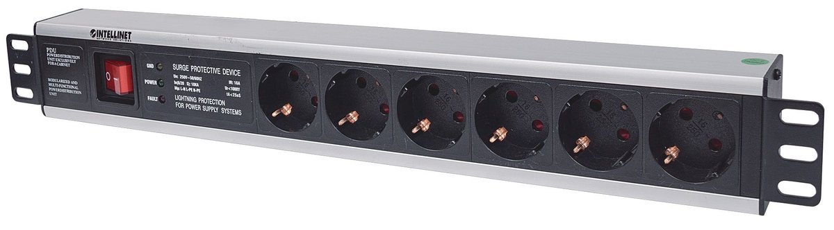Intellinet 713962 unita di distribuzione dell'energia (PDU) 6 …
