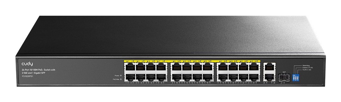 Cudy FS1026PS1 switch di rete Non gestito Gigabit …