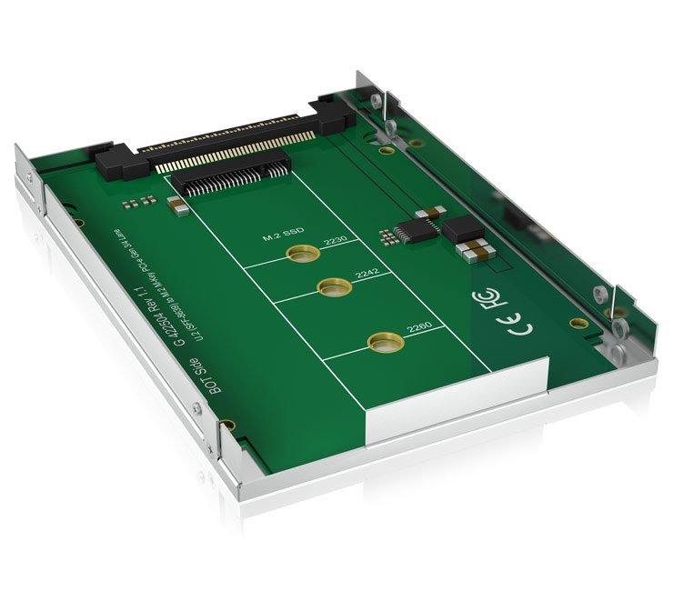Icy Box IB-M2U01 Convertitore M.2 SATA SSD / …