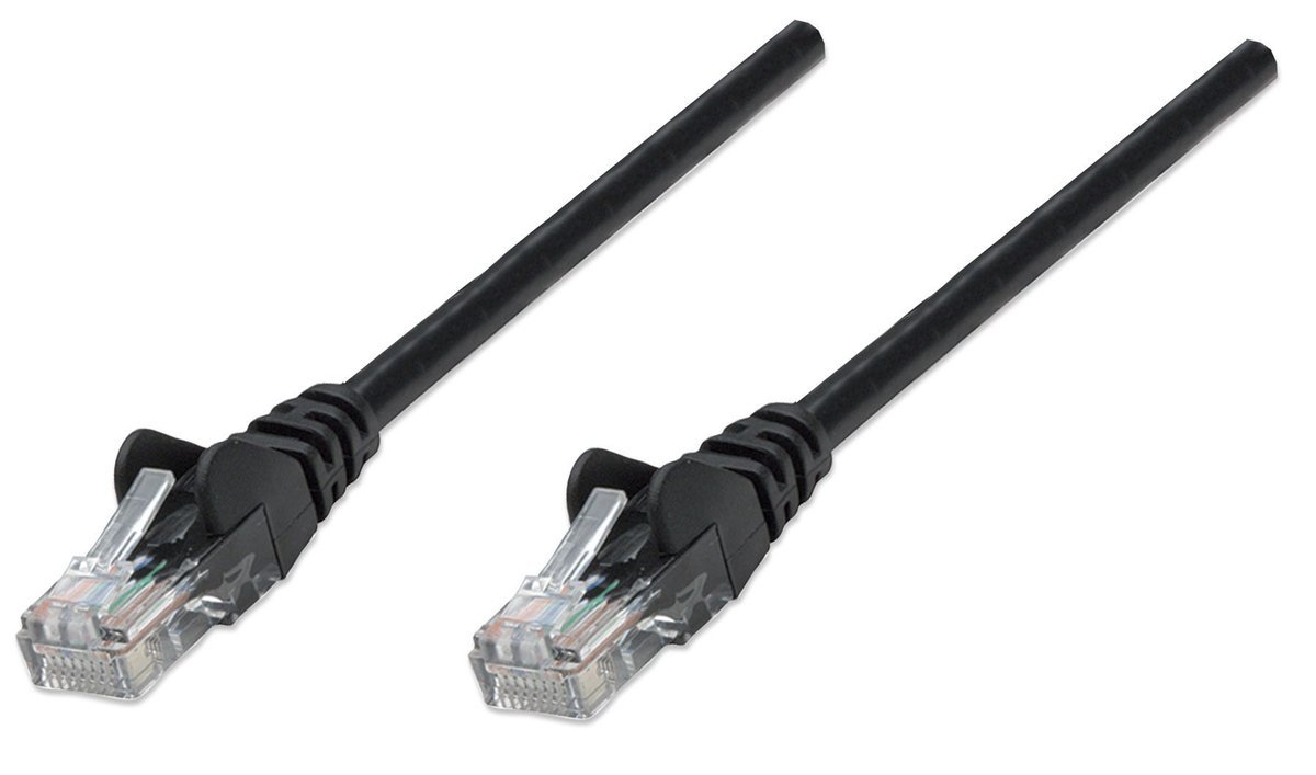 Intellinet Cat6A, SFTP, 0.25m cavo di rete Nero …