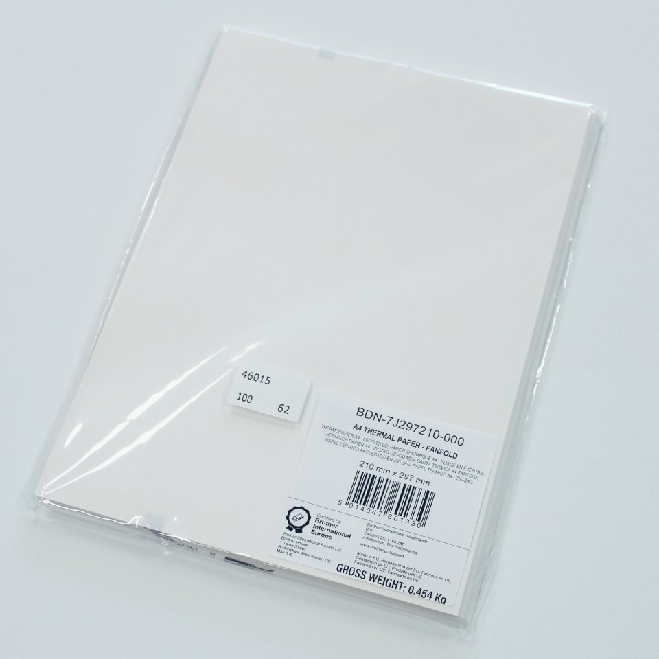 BROTHER 100 FG CARTA TER A4 PREMIUM FANFOLD