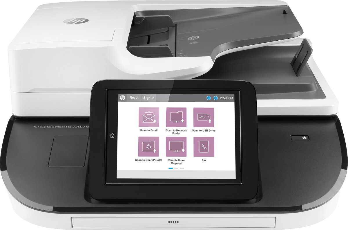 HP Digital Sender Flow 8500 fn2 - Scanner …