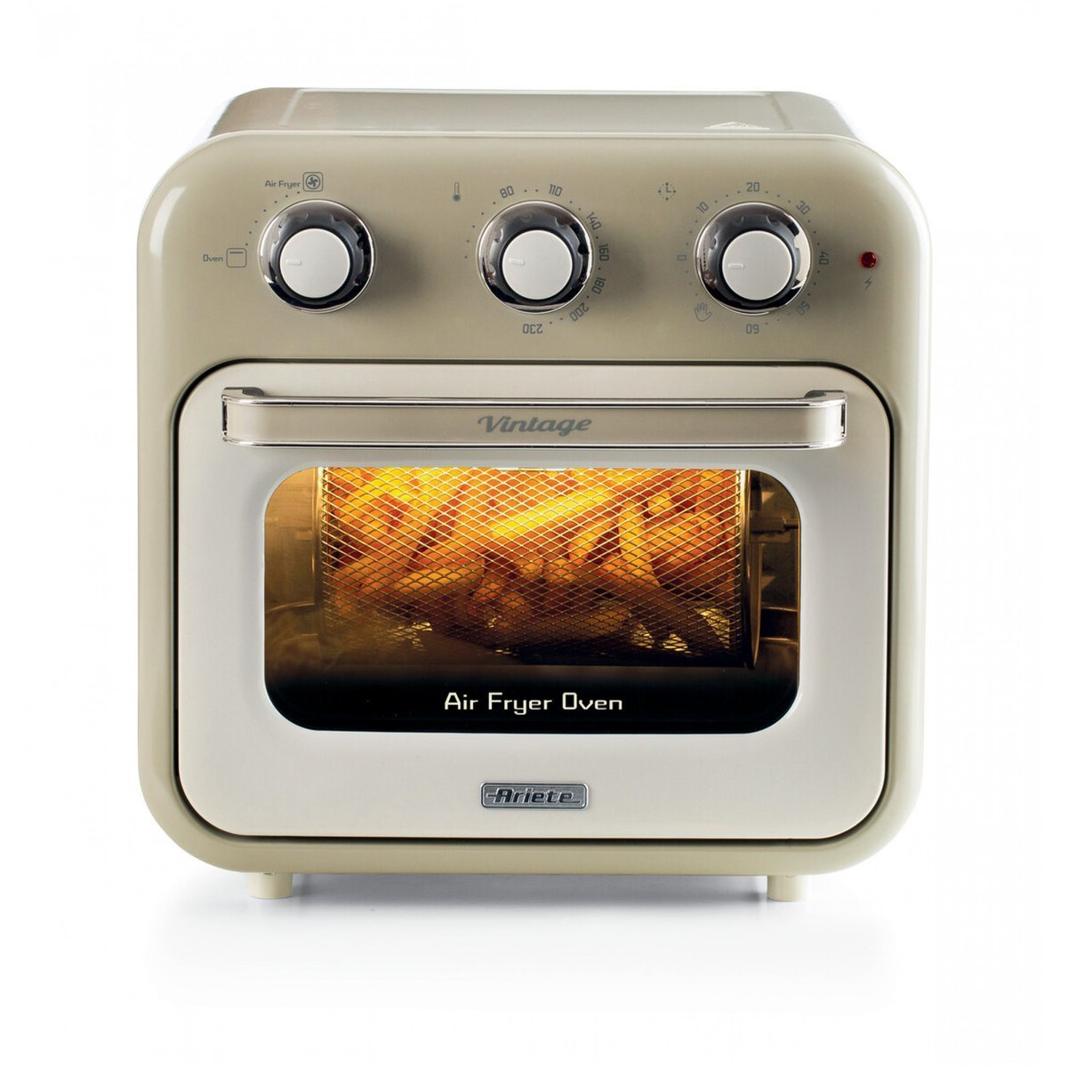 FRIGGITRICE AD ARIA + FORNO 16LITRI SERIE VINTAGE …