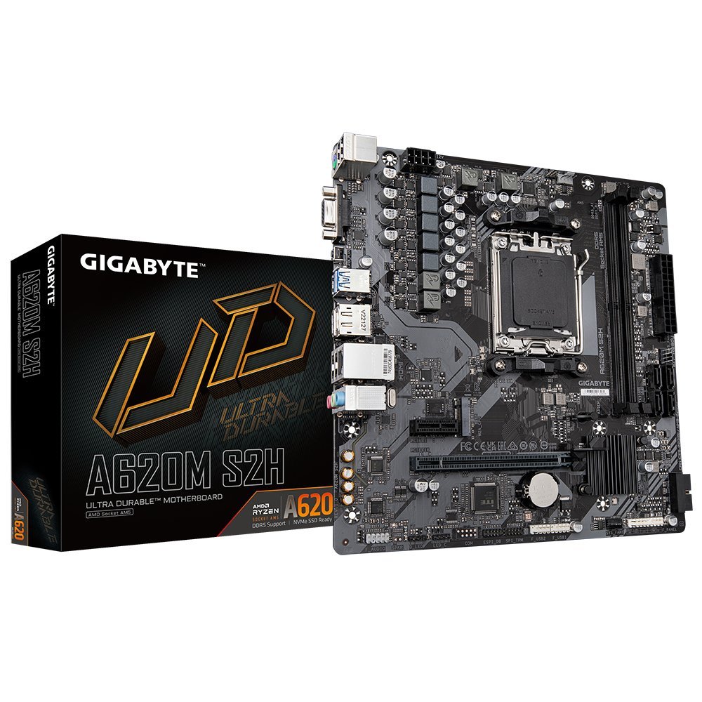 GIGABYTE A620M S2H scheda madre AMD A620 Socket …