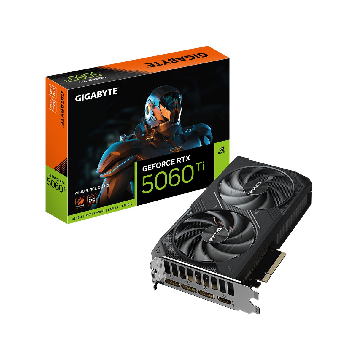 GIGABYTE GeForce RTX 5060 Ti WINDFORCE OC 8G …