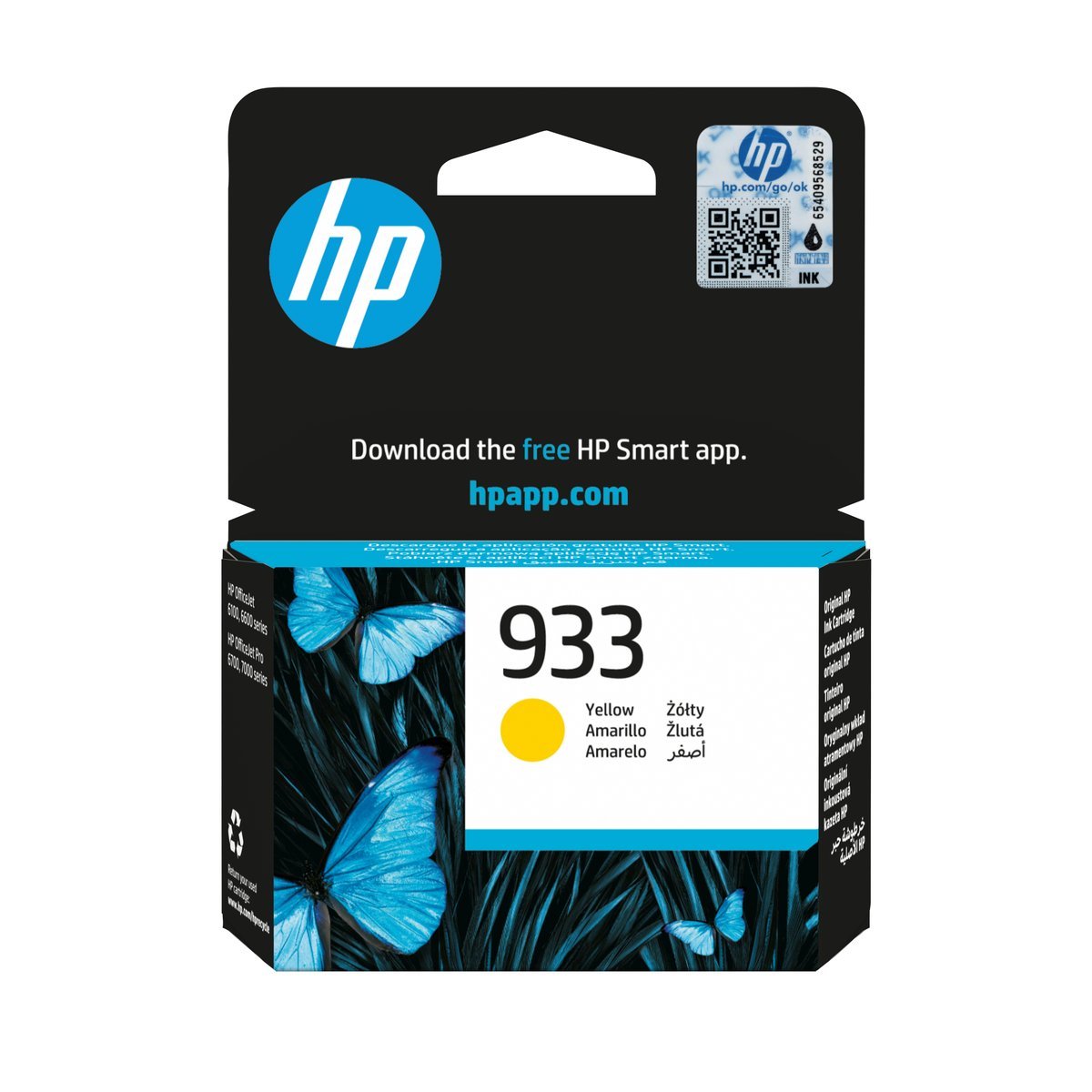 HP 933 CARTUCCIA GIALLO INK 3.5 ML PER …