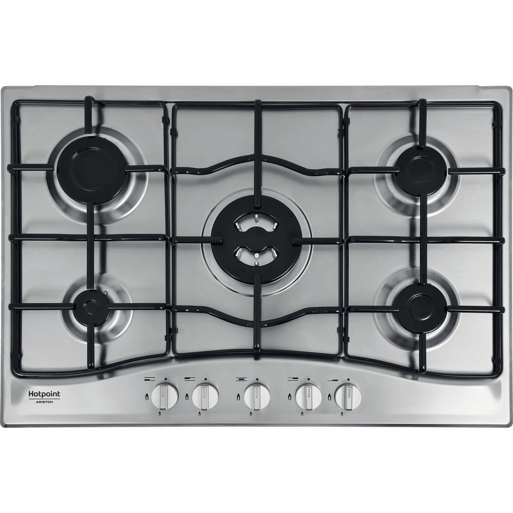 PIANO COTTURA A GAS HOTPOINT 75CM - GRIGLIE …