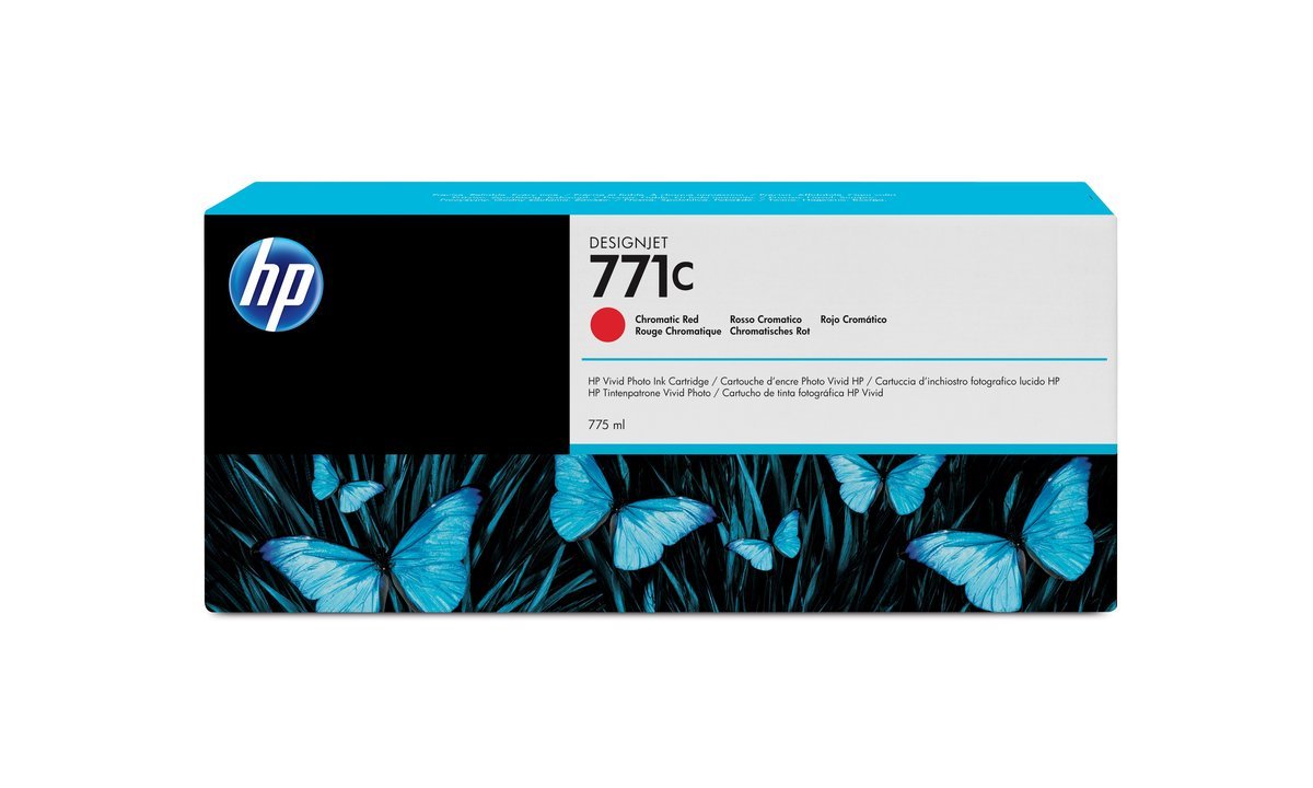 HP Cartuccia inchiostro rosso cromatico DesignJet 771C, 775 …