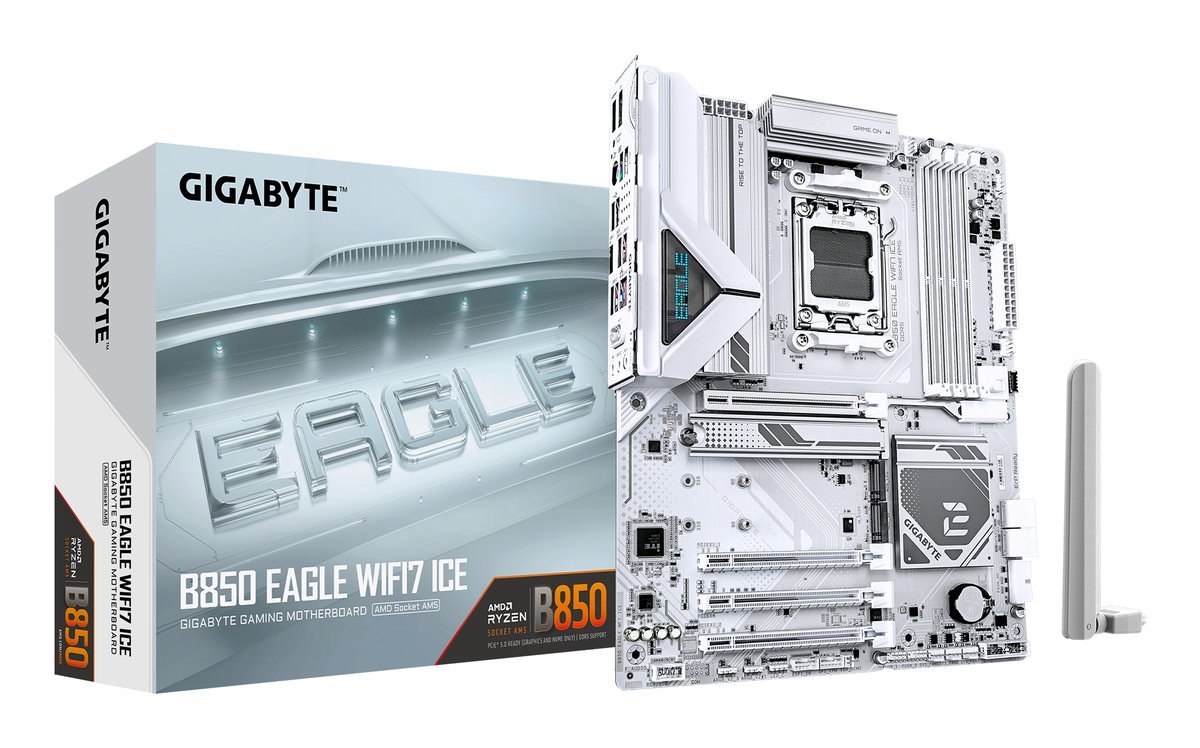 GIGABYTE B850 EAGLE WI+FI 7 ICE SOCKET AMD …