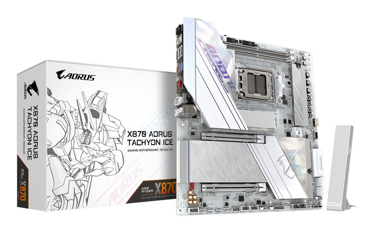 GIGABYTE X870 AORUS TACHYON ICE AMD X870 Socket …