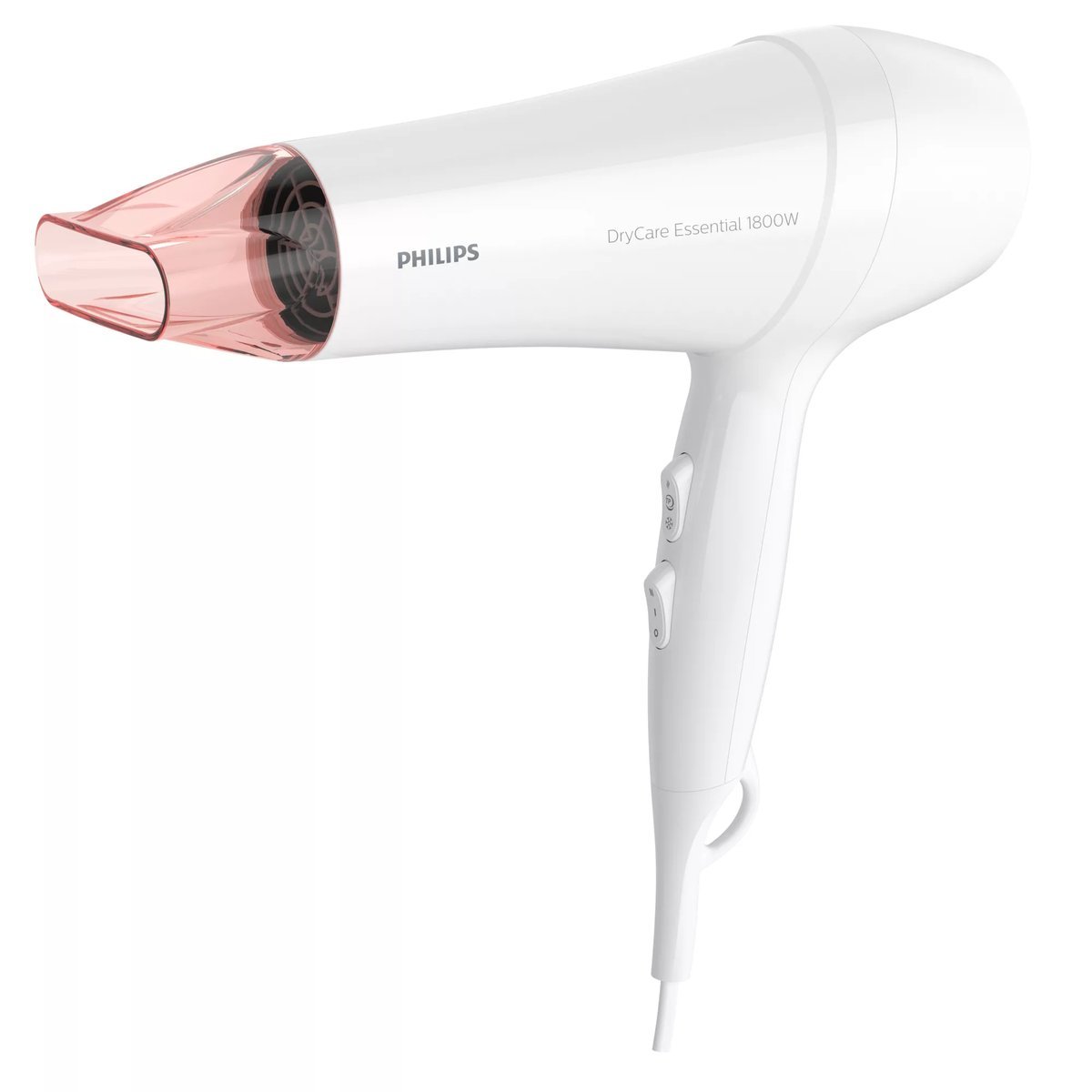 PHILIPS ASCIUGACAPELLI THERMOPROTEC 1800W BIANCO CON BECCUCCIO