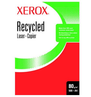 Carta riciclata XEROX A4 | 500 fogli, 80g/m2, …