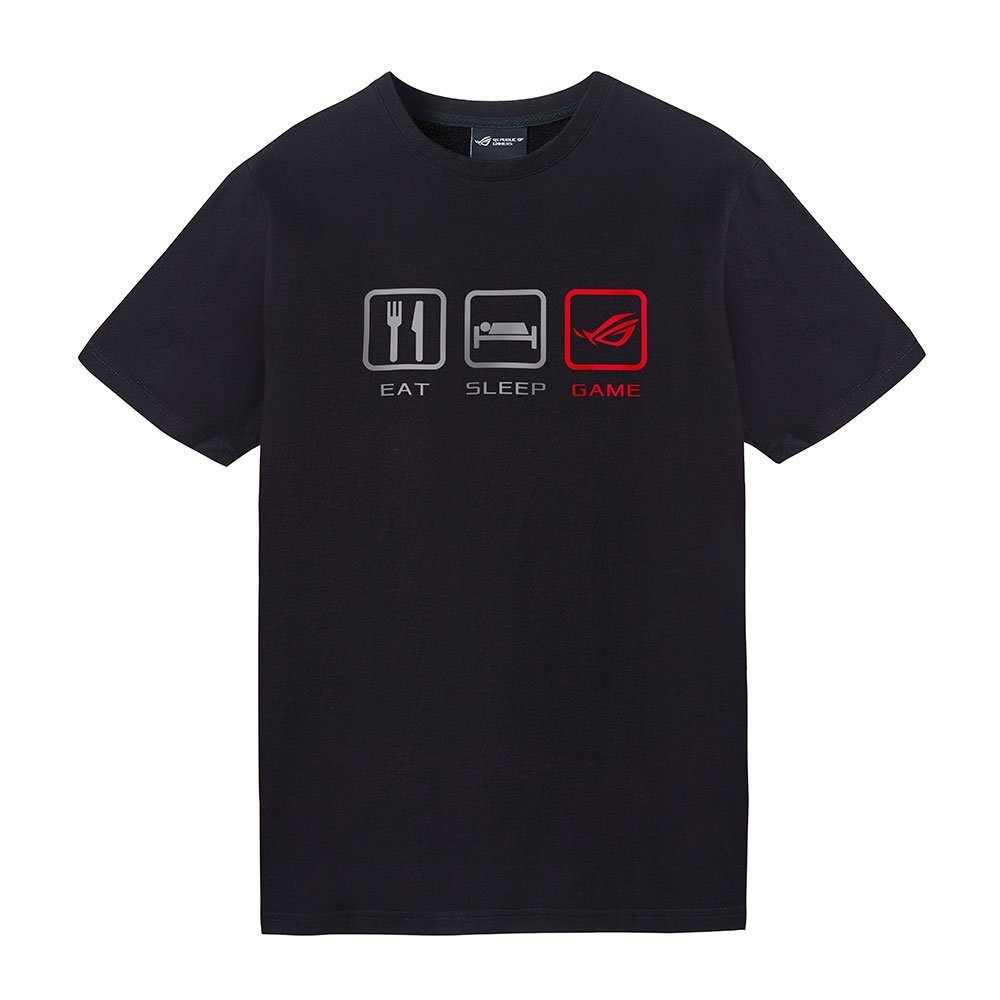 Asus ROG T-Shirt Lifestyle Eat, Sleep, Game, Taglia …
