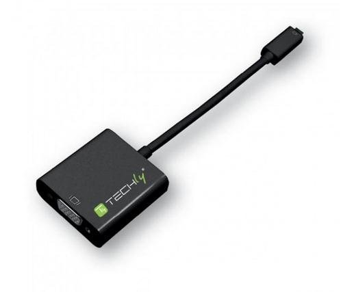 Techly IDATA HDMI-VGA-5 Convertitore HDMI-Micro-D a VGA con …
