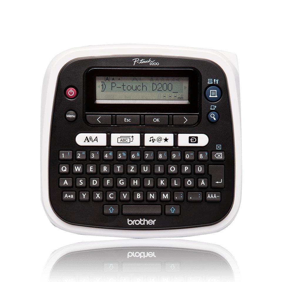 Brother PT-D200BW stampante per etichette (CD) Trasferimento termico …