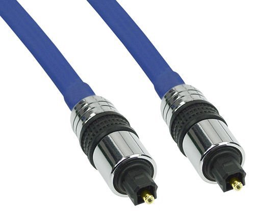 InLine Cavo Premium Audio Ottico Toslink Blu M/M …