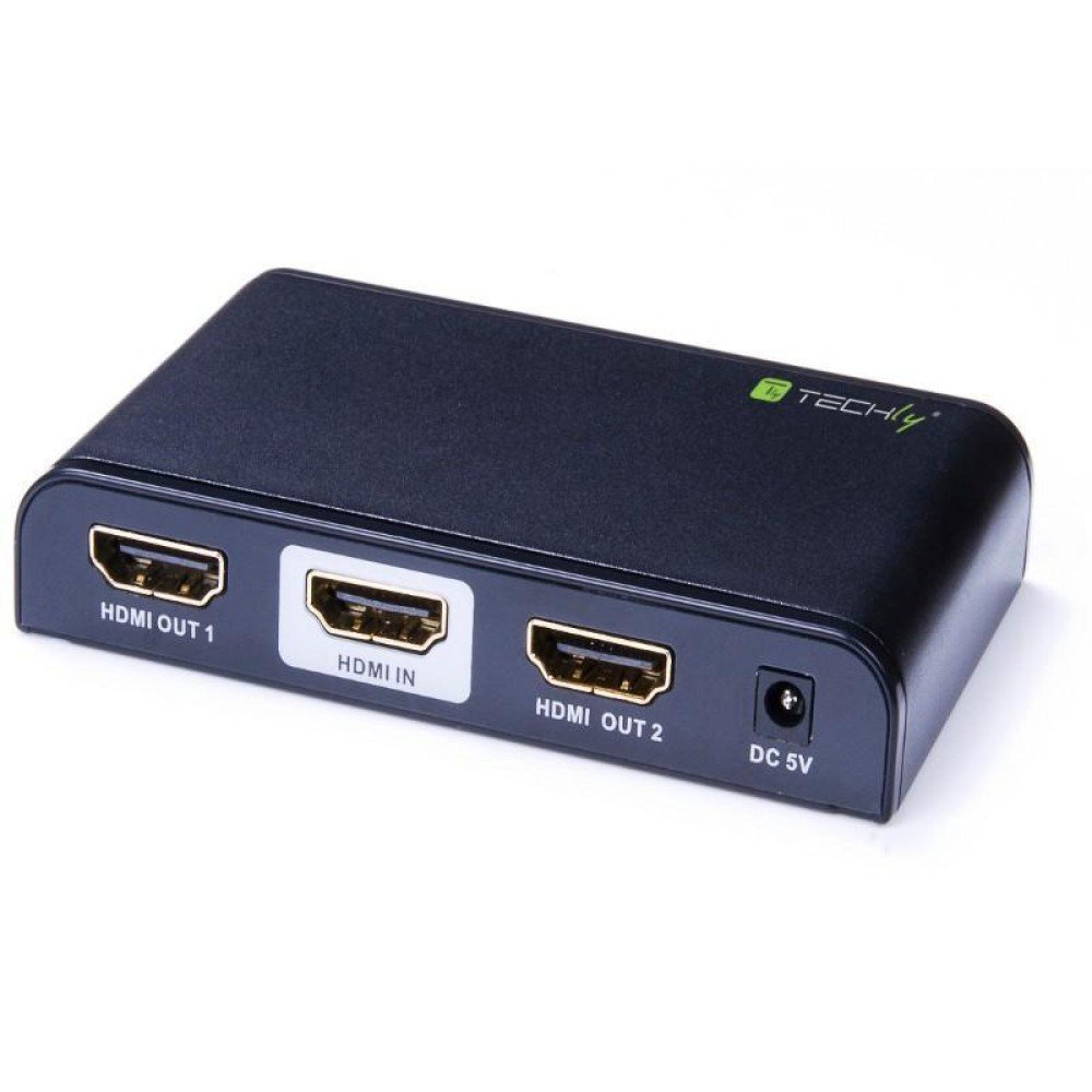 Techly IDATA HDMI2-4K2 Splitter HDMI 2.0 4K@60Hz 1x2 …