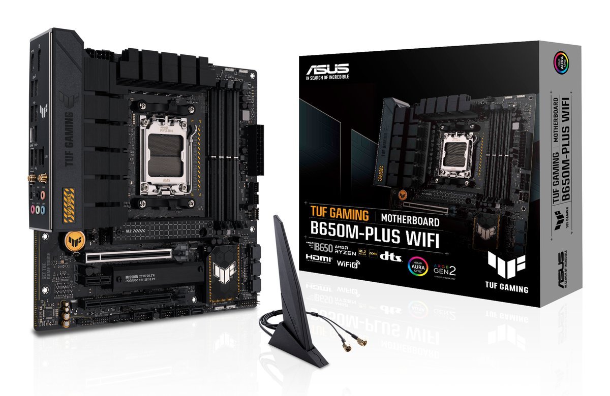 ASUS TUF GAMING B650M-PLUS WIFI AMD B650 Socket …