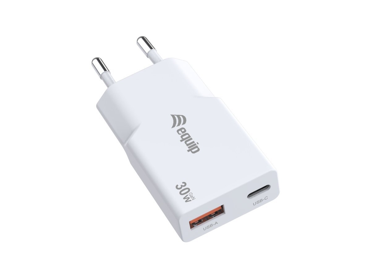 ALIMENTATORE 30W GAN 2 PORTE SLIM W 1*USB …