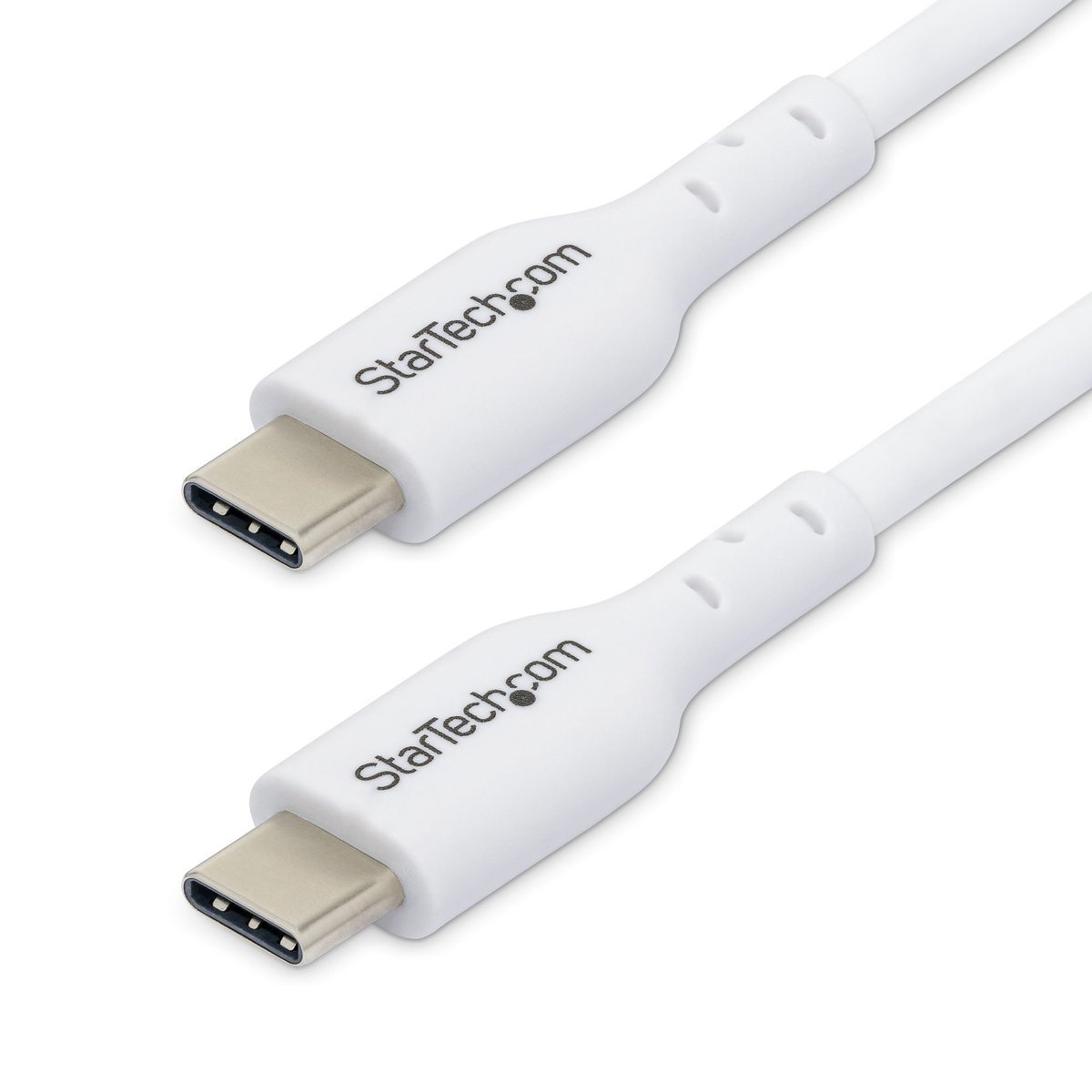 StarTech.com 3m White USB-C Charging Cable, USB C …