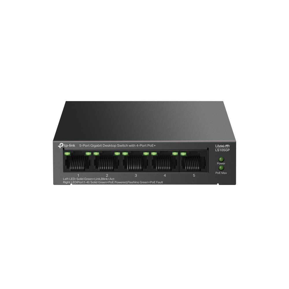 TP-Link LiteWave LS105GP switch di rete Non gestito …