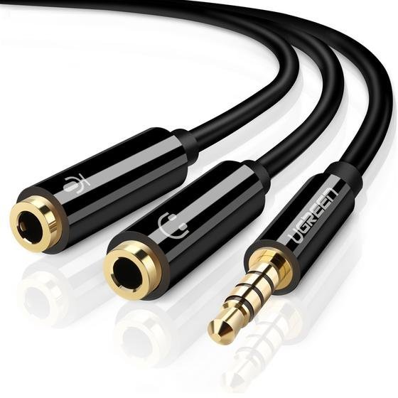 UGREEN Cavo Audio 3.5mm maschio a 2 femmina- …