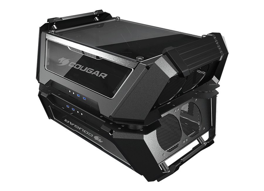 Cougar Gemini X RGB, Dual Case - Nero …