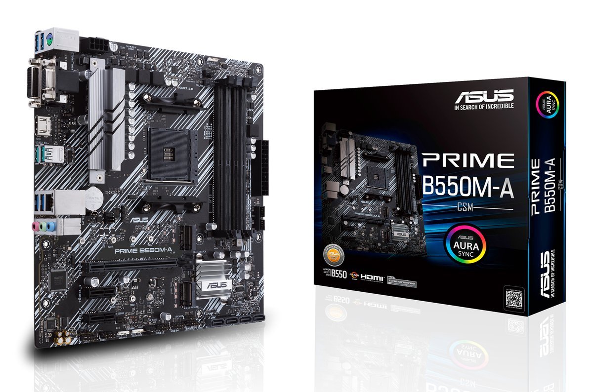 ASUS Prime B550M-A/CSM - AMD - Presa AM4 …