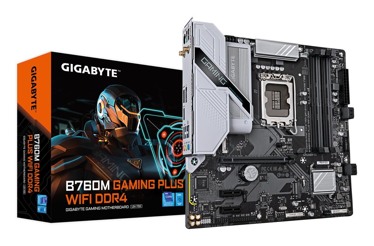 GIGABYTE B760M GAMING PLUS WIFI DDR4 Intel B760 …