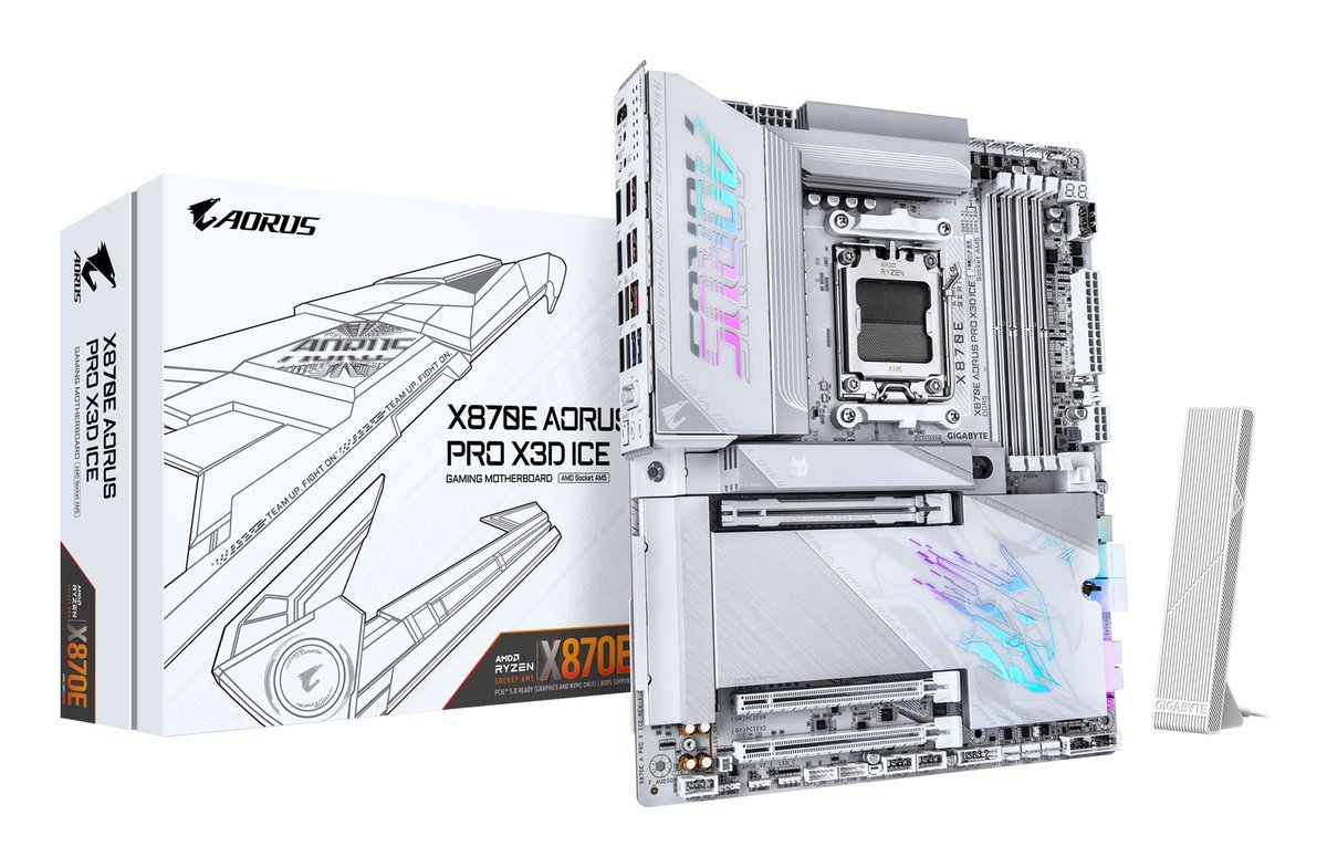 GIGABYTE X870E A PRO X ICE