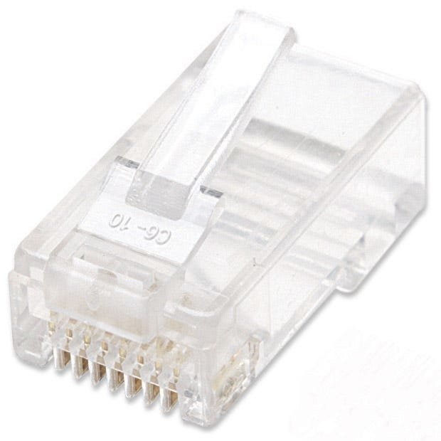 Intellinet 502344 Spina RJ45 8P/8C C6Link solido 100