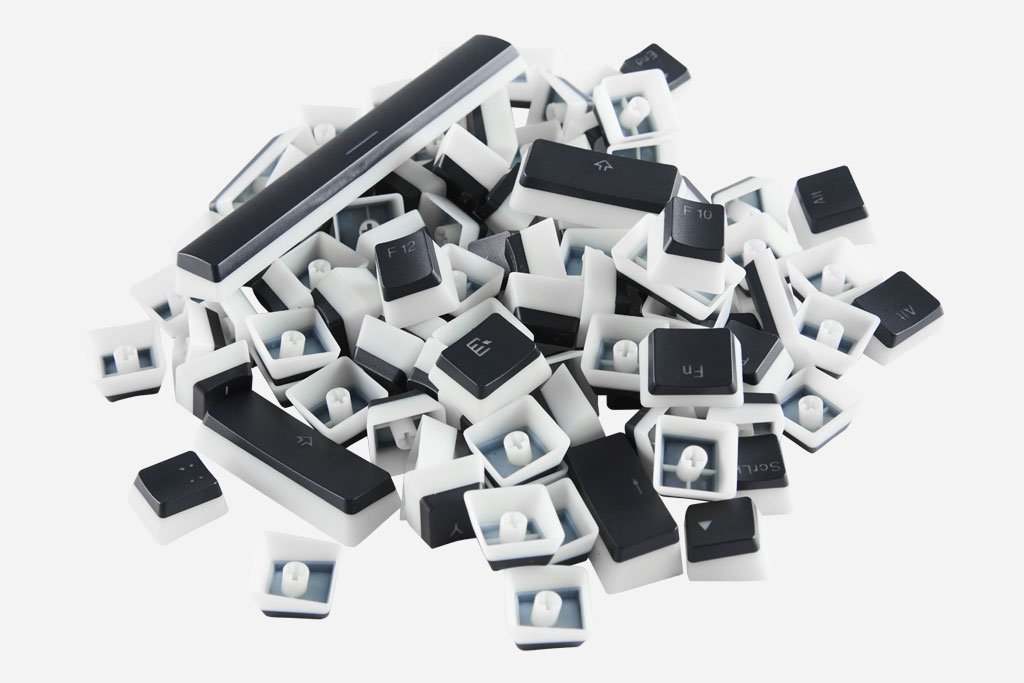 Glorious PC Gaming Race Aura Keycaps 104 Tasti, …