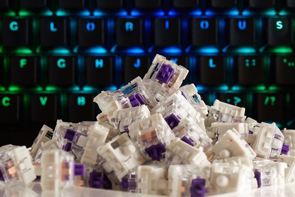 Glorious PC Gaming Race Kailh Pro Purple Switch …